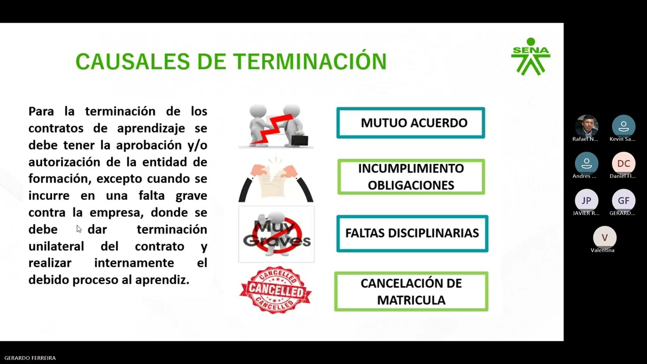 Sesión Informativa sobre Contrato de Aprendizaje SENA