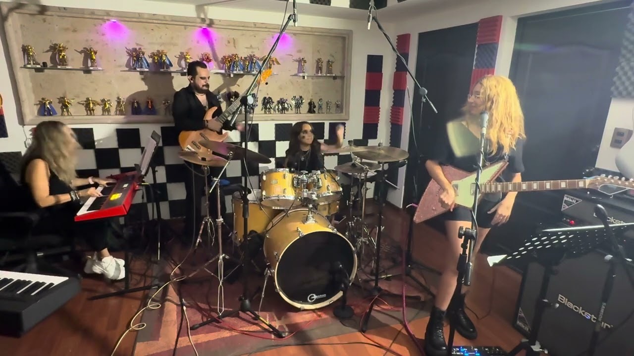 NIRVANA Y AIXA tocan NO MORE TEARS del gran Ozzy Osbourne LIVE, en vivo 