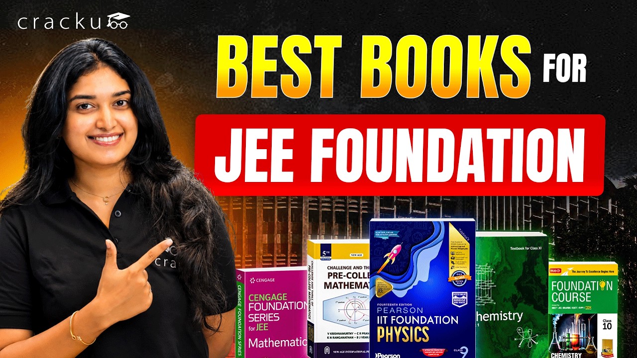 Best Books for JEE Foundation | Best Books for IIT JEE Preparation | JEE foundation | JEE 2027