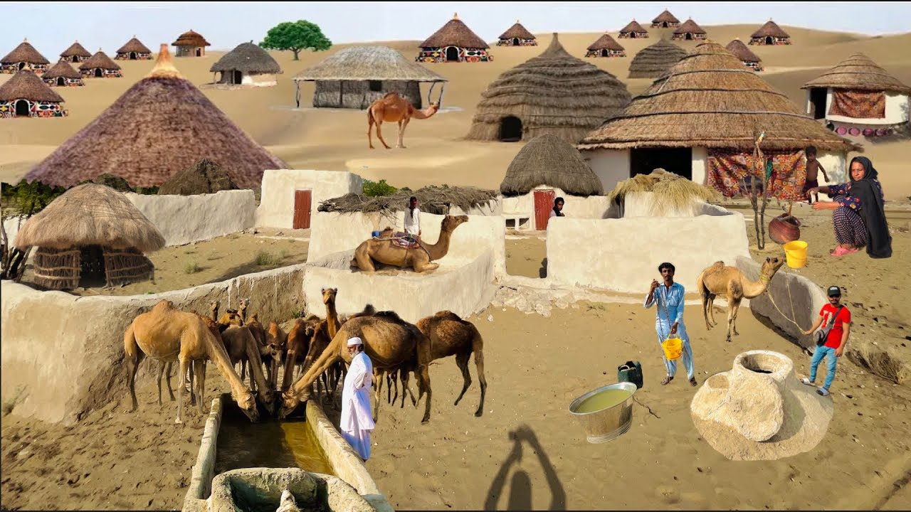 Ancient Desert Village Life in Pakistan | People Living in Cholistan