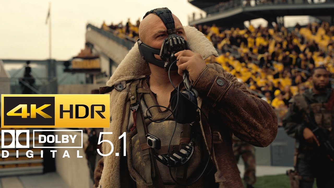The Dark Knight Rises - Bane&rsquo;s Stadium Speech (HDR - 4K - 5.1)
