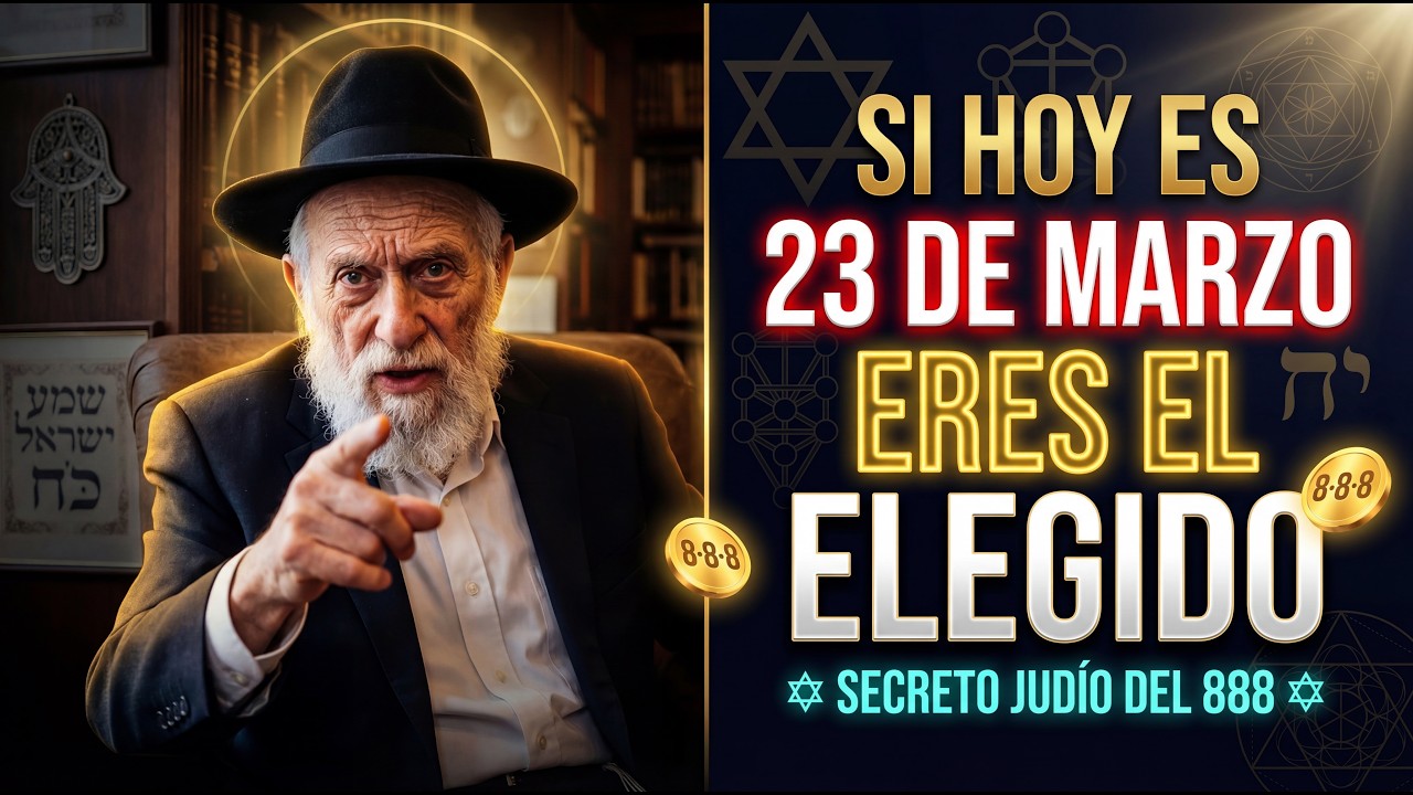 Si hoy es 20 de marzo y ves esto, eres el elegido del 888 — secreto judío