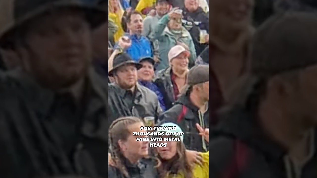 TURNING THOUSANDS OF POP FANS INTO METAL HEADS