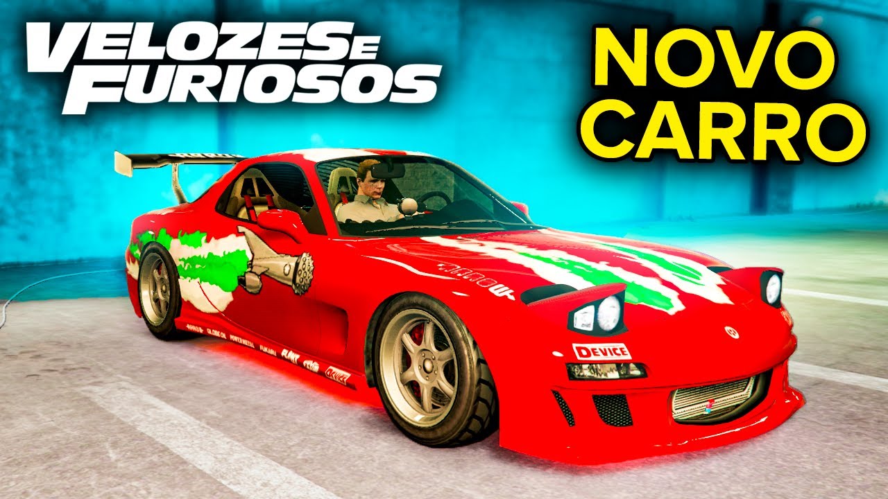 NOVO RX7 NO GTA 5 DO VELOZES E FURIOSOS - ATUALIZAÇÃO DLC LOS SANTOS TUNERS (TUNANDO O ANNIS ZR350)