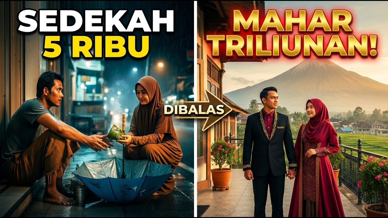Sedekah Rp.5.000 Dibalas Mahar Triliunan ! ! !