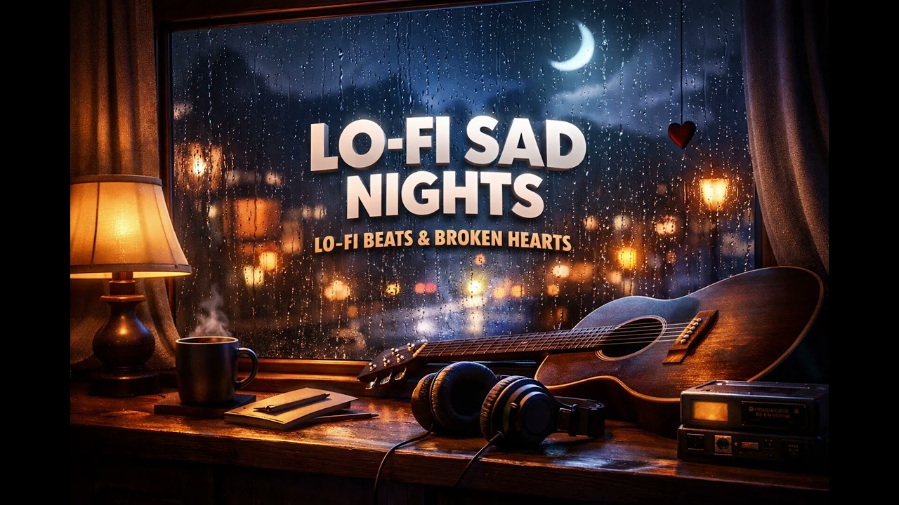 Late Night Rain | Sad Lo-Fi Love Song | Broken Heart Vibes 💔🌧️