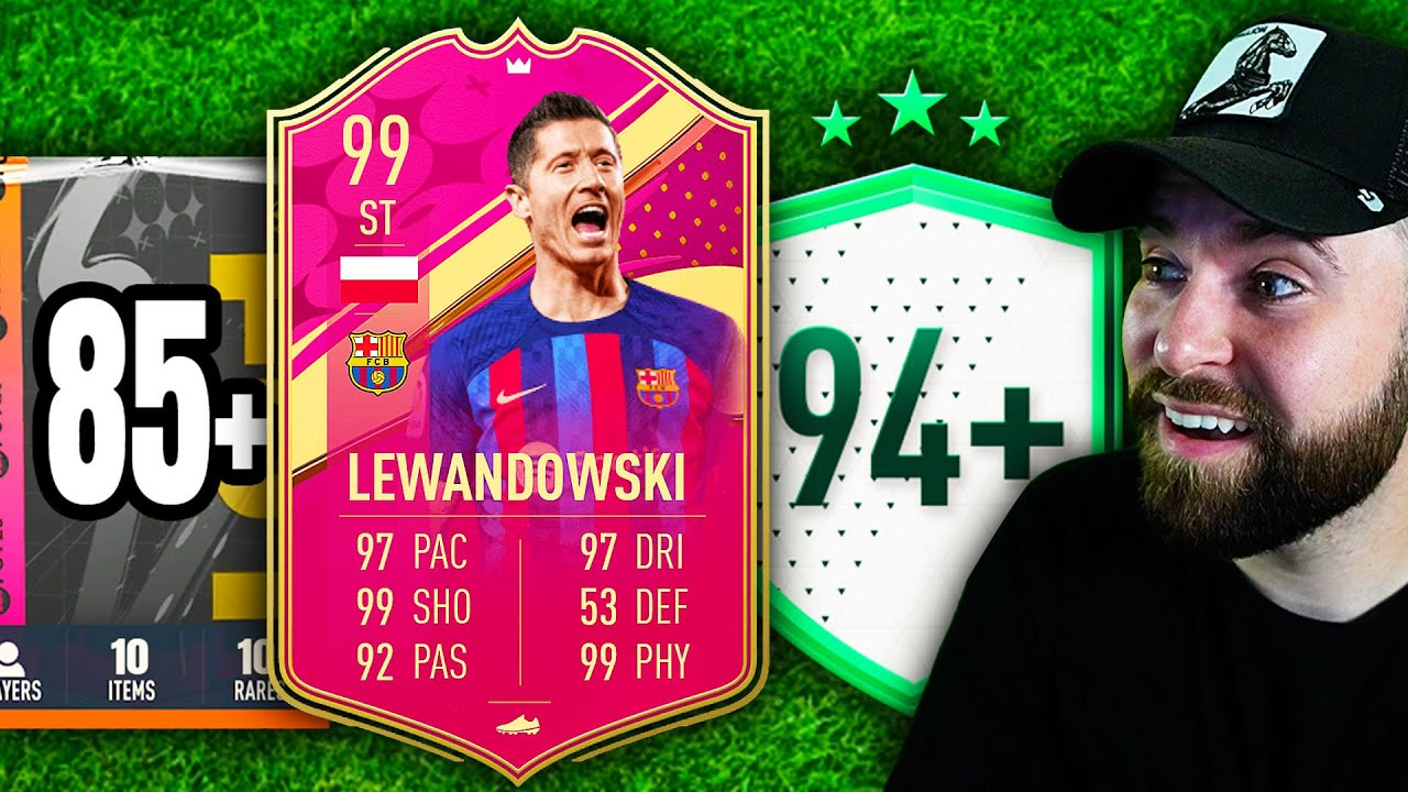 100x 94+ FUTTIES PICKS & 85+ x 10 PACKS! 🧃 #fifa23