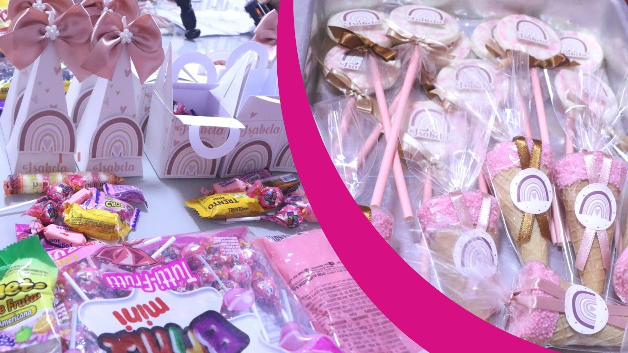 Fazendo os DOCES e Recheando os Personalizados do Chá