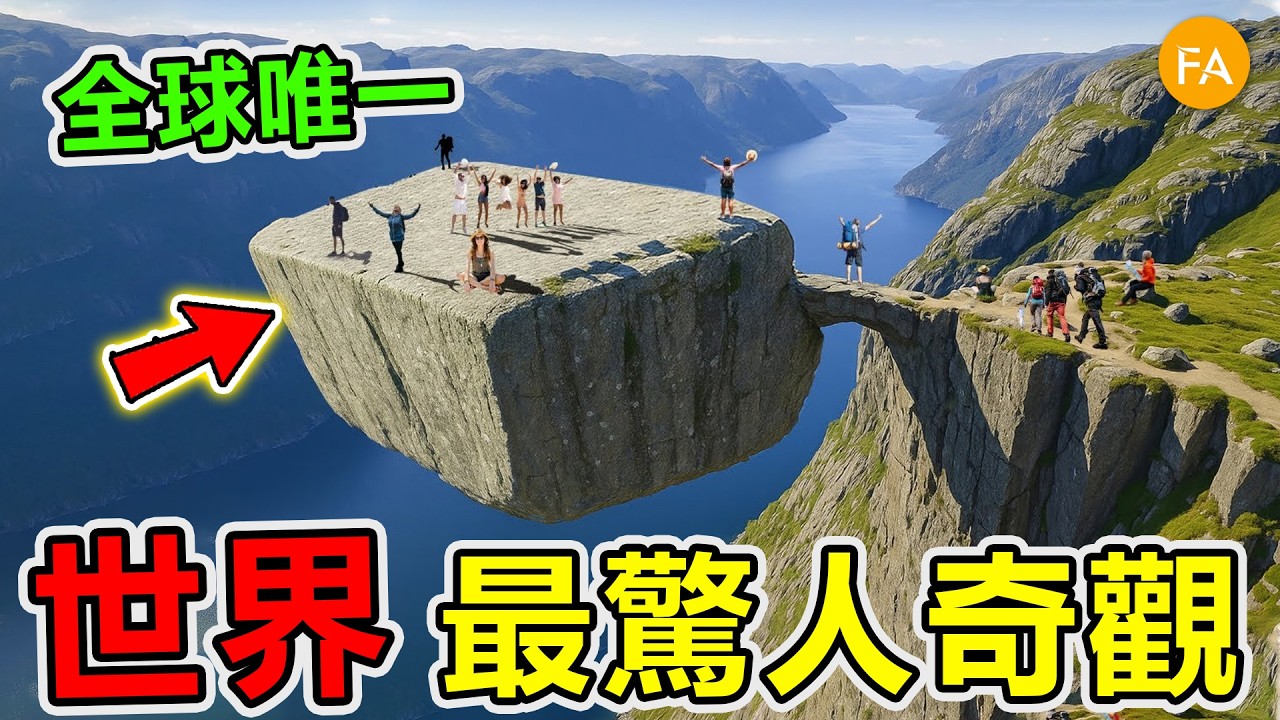 世界最驚人的10個自然奇觀，堪比外星生物打造，第1名每年吸引超過600萬名遊客，卻是地球最大傷疤！- 旅行紀錄片