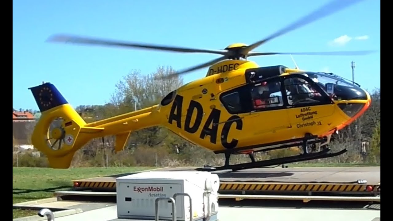 Rettungshubschrauber Christoph 31 (D-HDEC) | Einsatz während ARD-Fernsehaufzeichnung