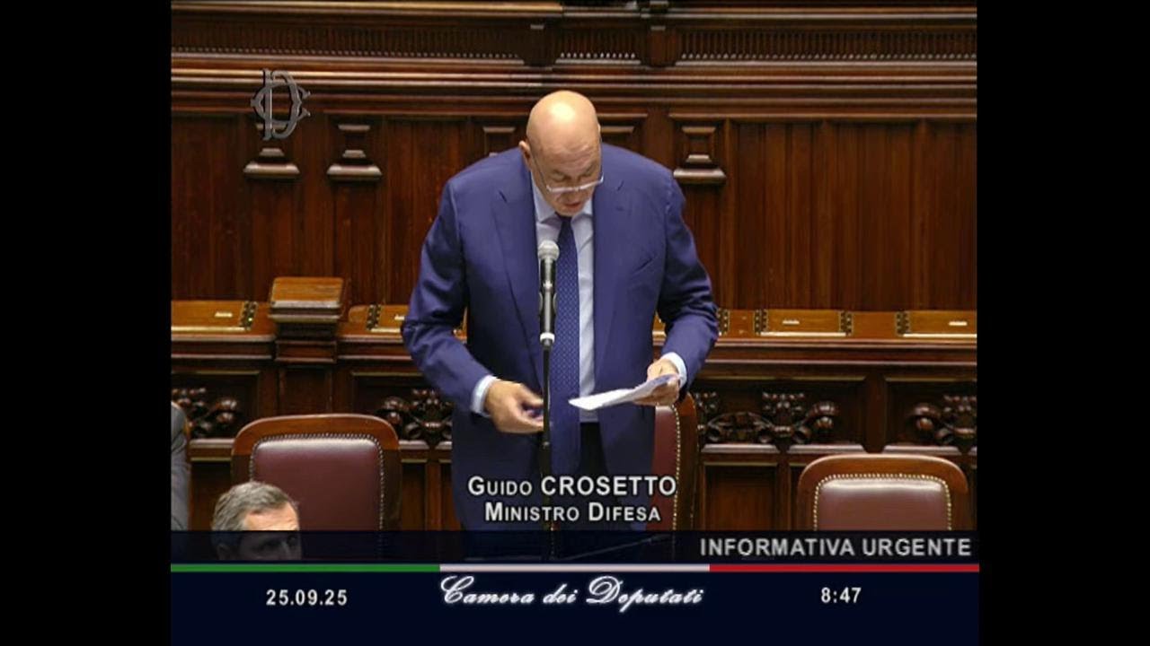 FLOTILLA, CROSETTO condanna attacco e invia una seconda nave: 