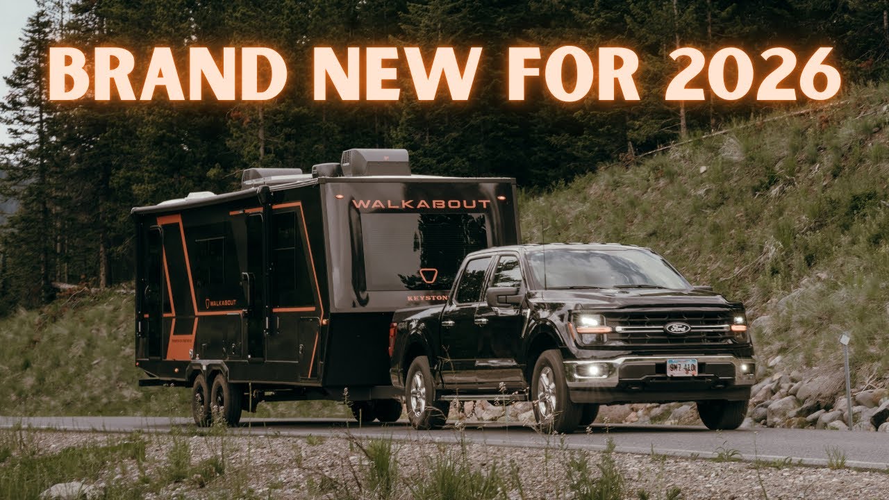 Совершенно новая линейка туристических прицепов Keystone WalkAbout 26Max, невиданная ранее 🔥ОБЯЗА...