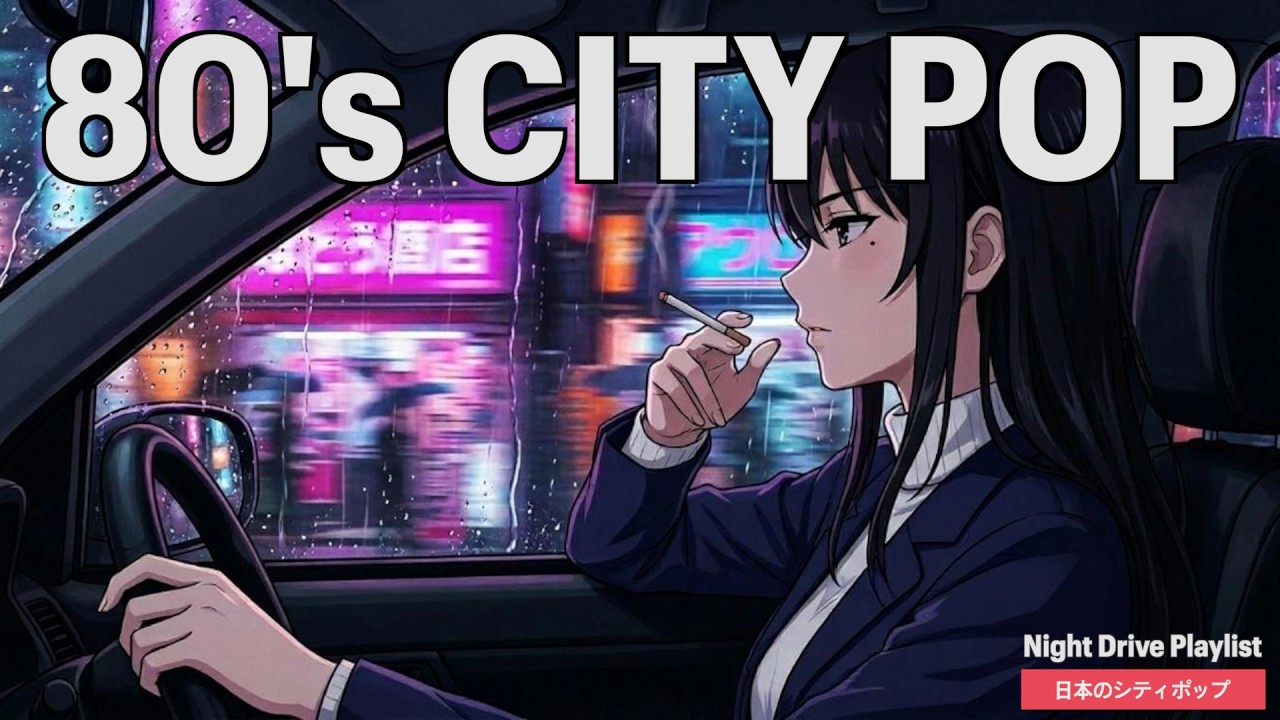 80's Japanese City Pop — Tokyo Night Drive 🌃 | Retro City Pop [Playlist Vol.3]