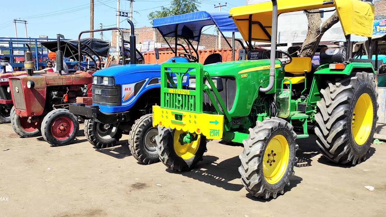 Fatehabad Tractor Mela Mandi ( 11-4-2021) All the company's tractors meet here at very cheap prices