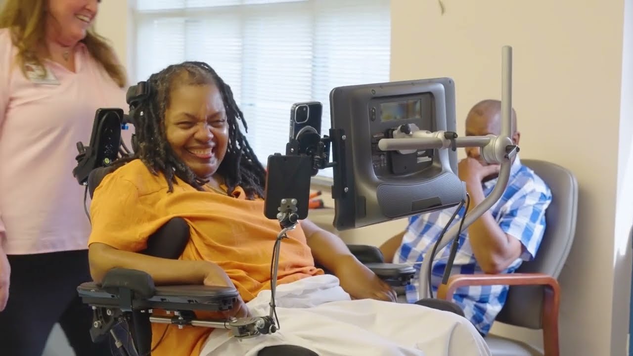 Leading with her eyes: How one woman with ALS is moving forward