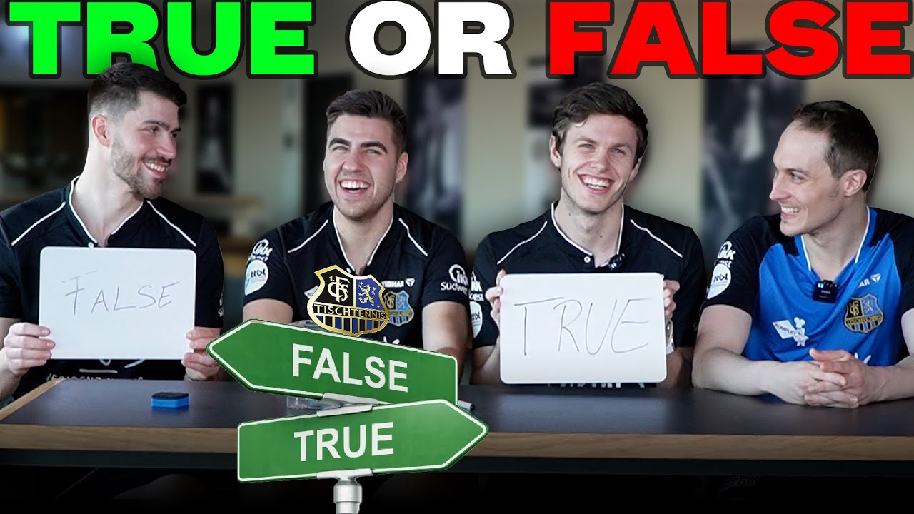 Weltrekord im Bälle kaputt treten?!😲 | TRUE or FALSE mit Patrick Franziska!