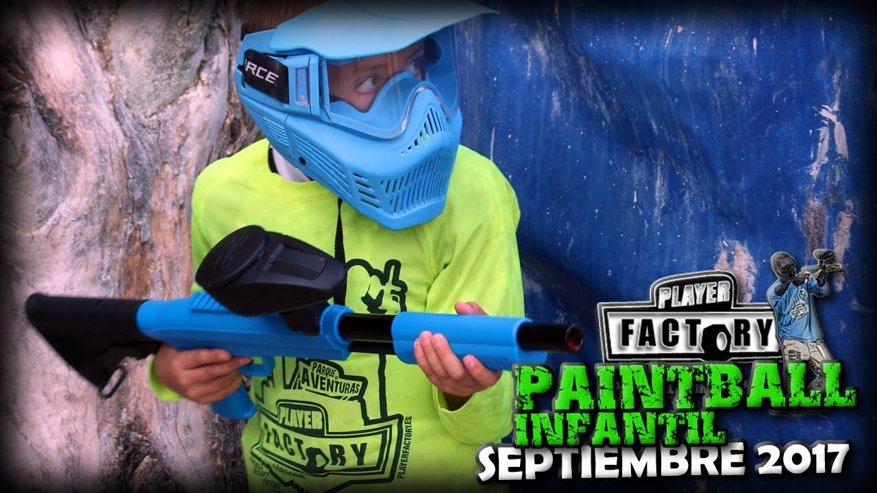 Paintball para niños - Septiembre 2017