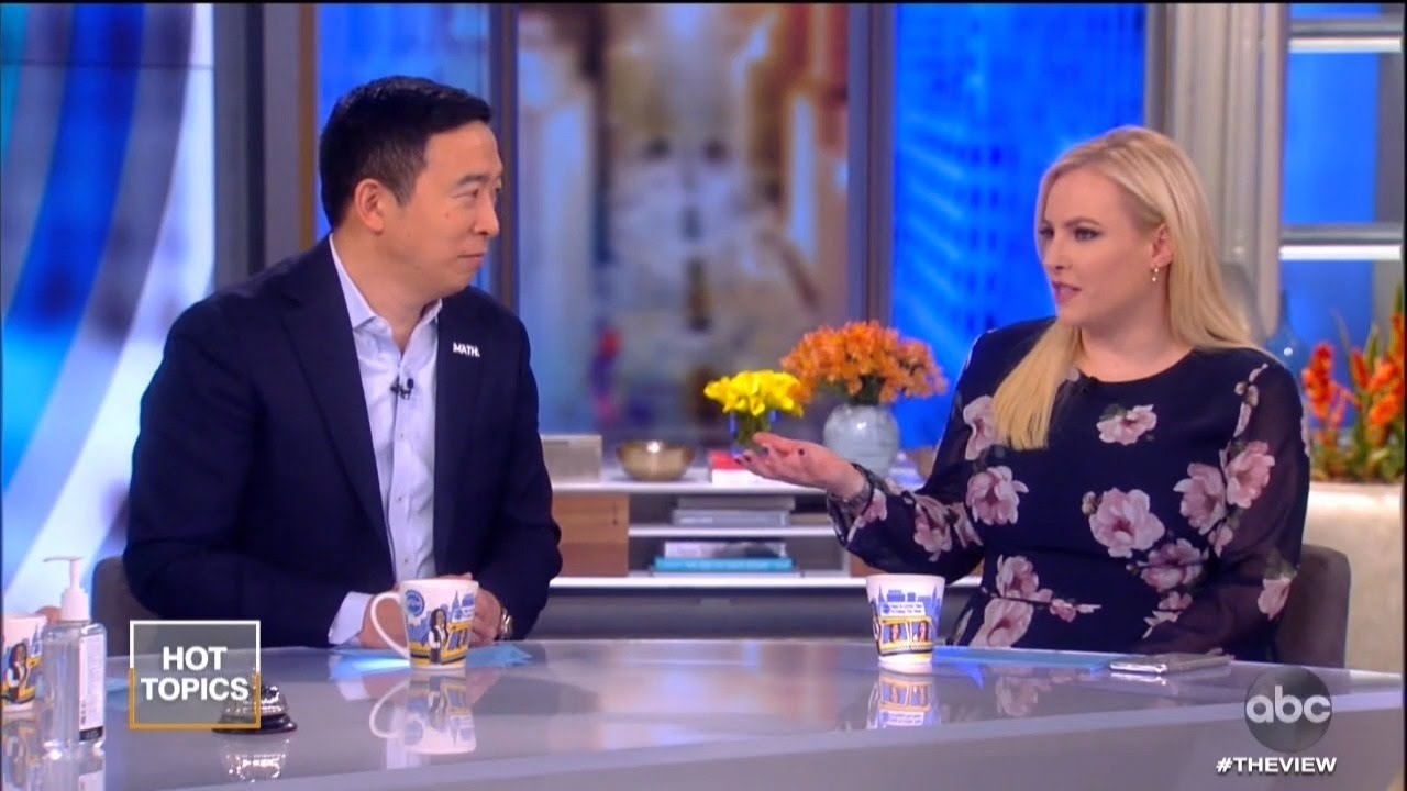 Andrew Yang Reacts to Warren, Talks Biden’s Lead and Announces “Humanity Forward” | The View