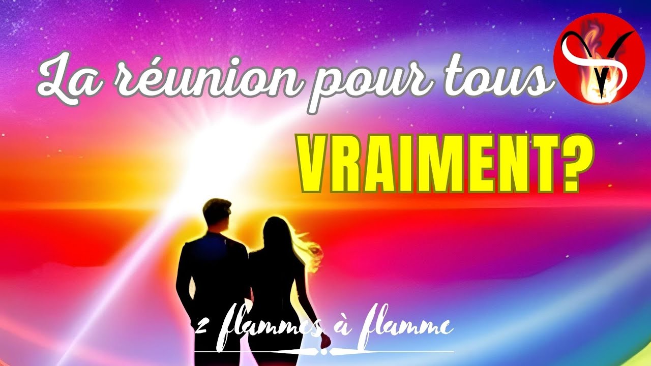 ❤️‍🔥 Les FLAMMES JUMELLES se réunissent-elles toujours 🤔 #flammejumelle #reunion #couplesacré #fj
