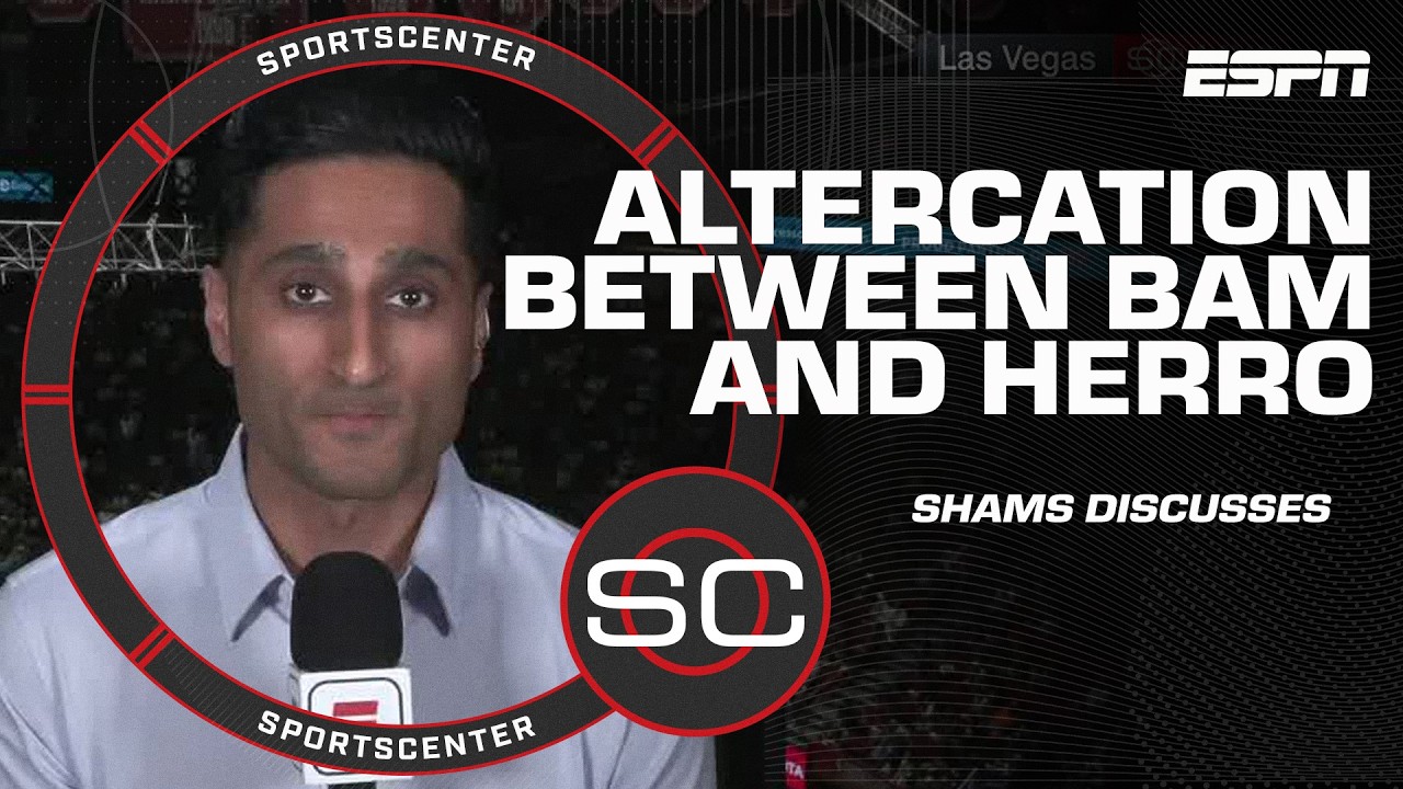 Шамс Чарания о потасовке между Бэмом Адебайо и Тайлером Хирро | SportsCenter