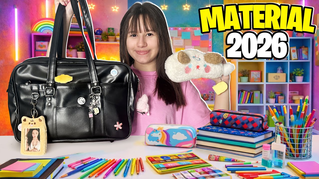 MATERIAL ESCOLAR 2026 📚  Valentina Pontes