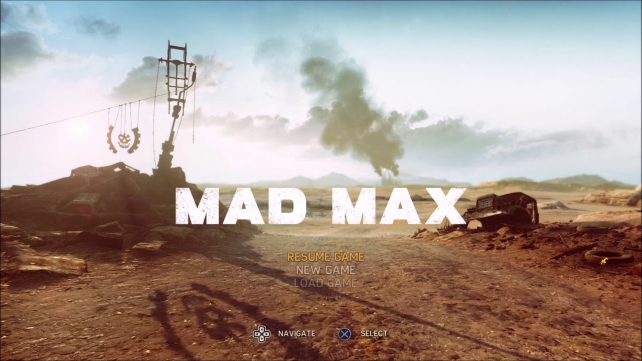 Mad Max - Main Menu Music