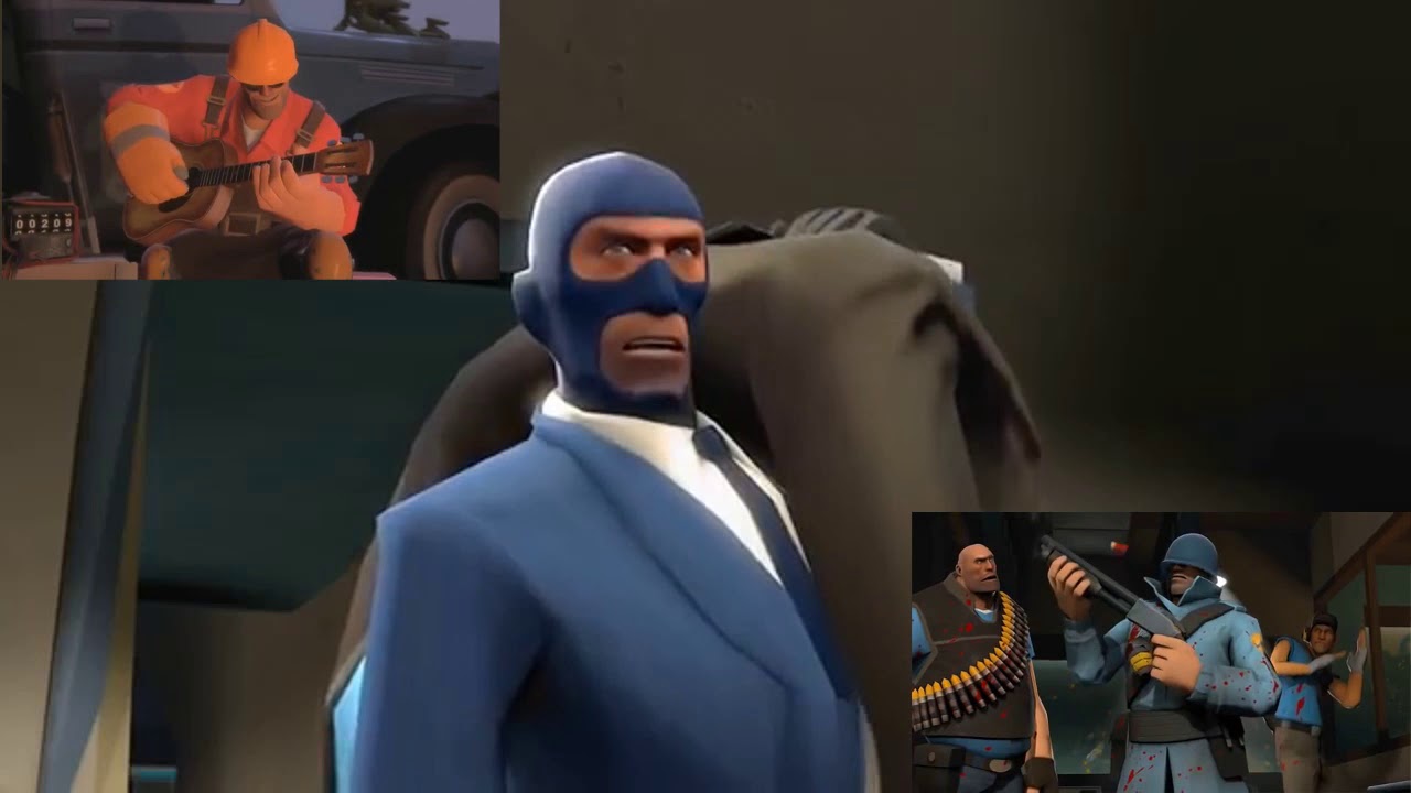 Spy has a Sparta Crusader Remix