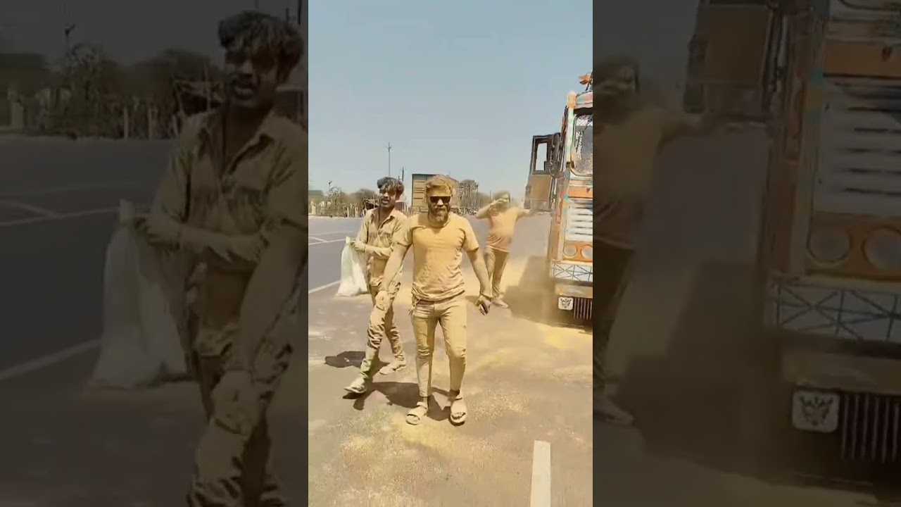 Happy Holi #indore #truck #driver