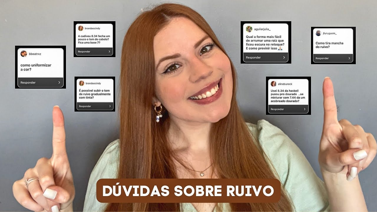 RAIZ MAIS ESCURA | RESPONDENDO DÚVIDAS sobre RUIVO 👩🏼‍🦰