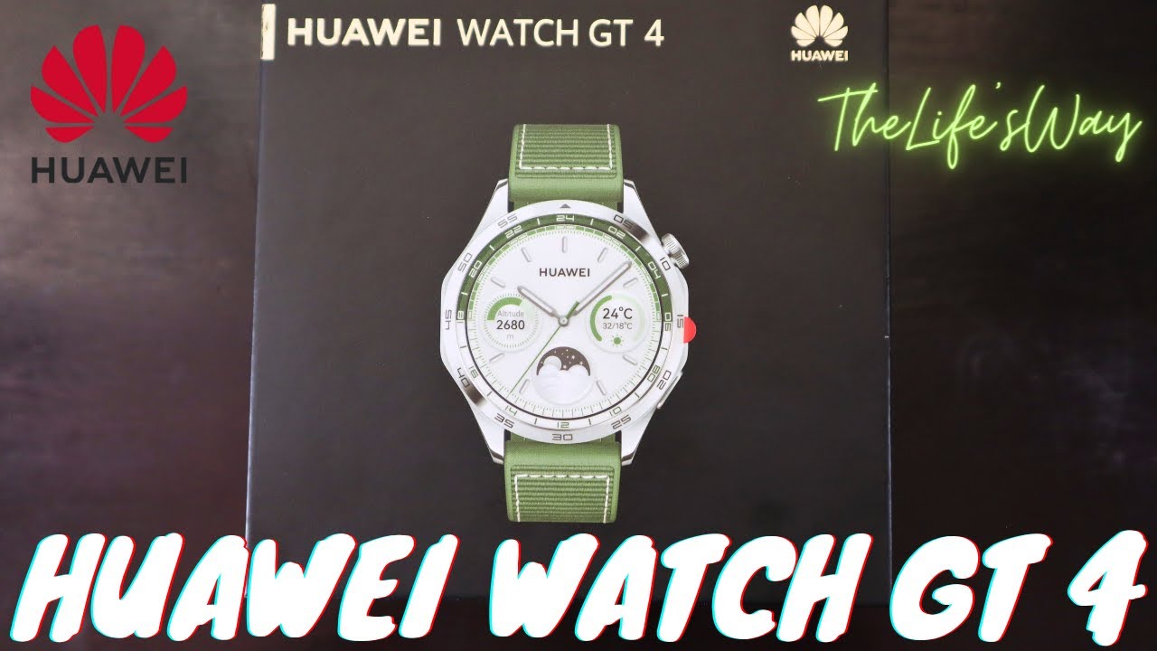 Huawei Watch GT 4 Green - Unboxing and Review