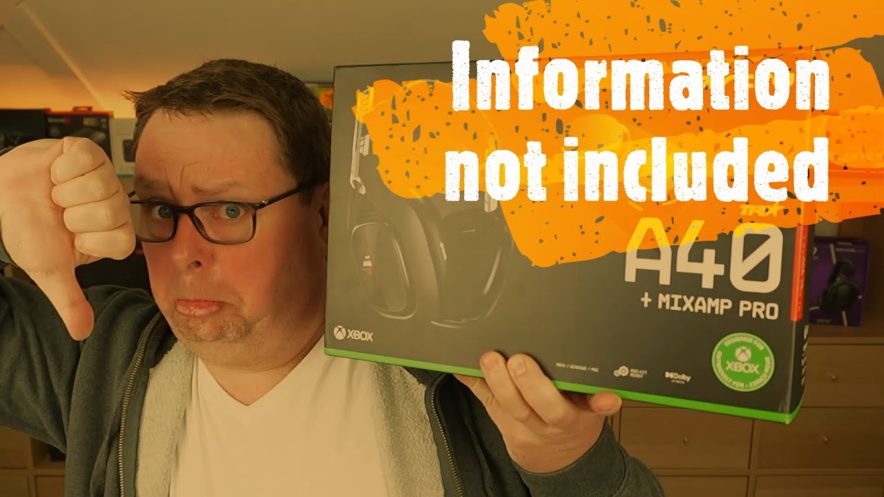 Astro A40 Gen 4: The mystery box