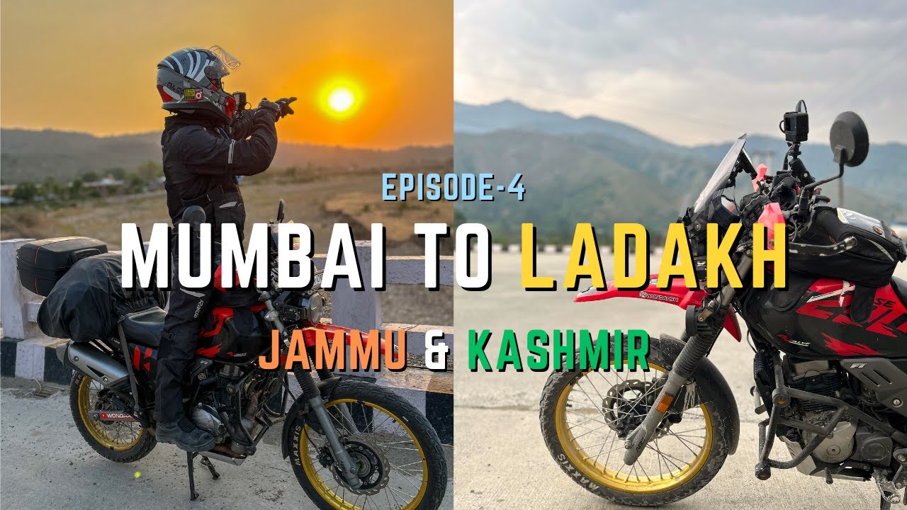 Mumbai To Ladakh EP - 4 | Finally Entered in Jammu Kashmir | Amritsar To Udhampur | Abb Maza Ayega