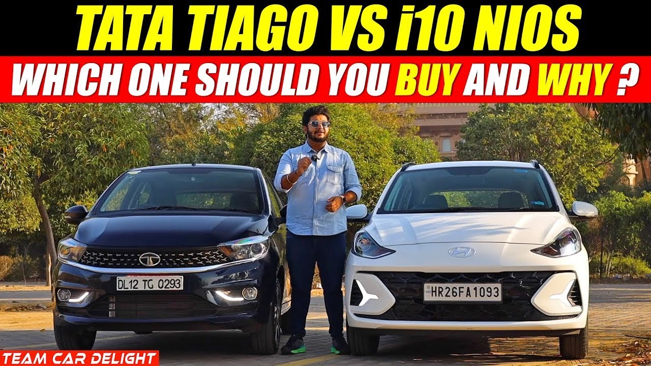 Tata Tiago vs Hyundai Grand i10 NIOS - Comfort, Drive & More Compared | Detailed Comparison