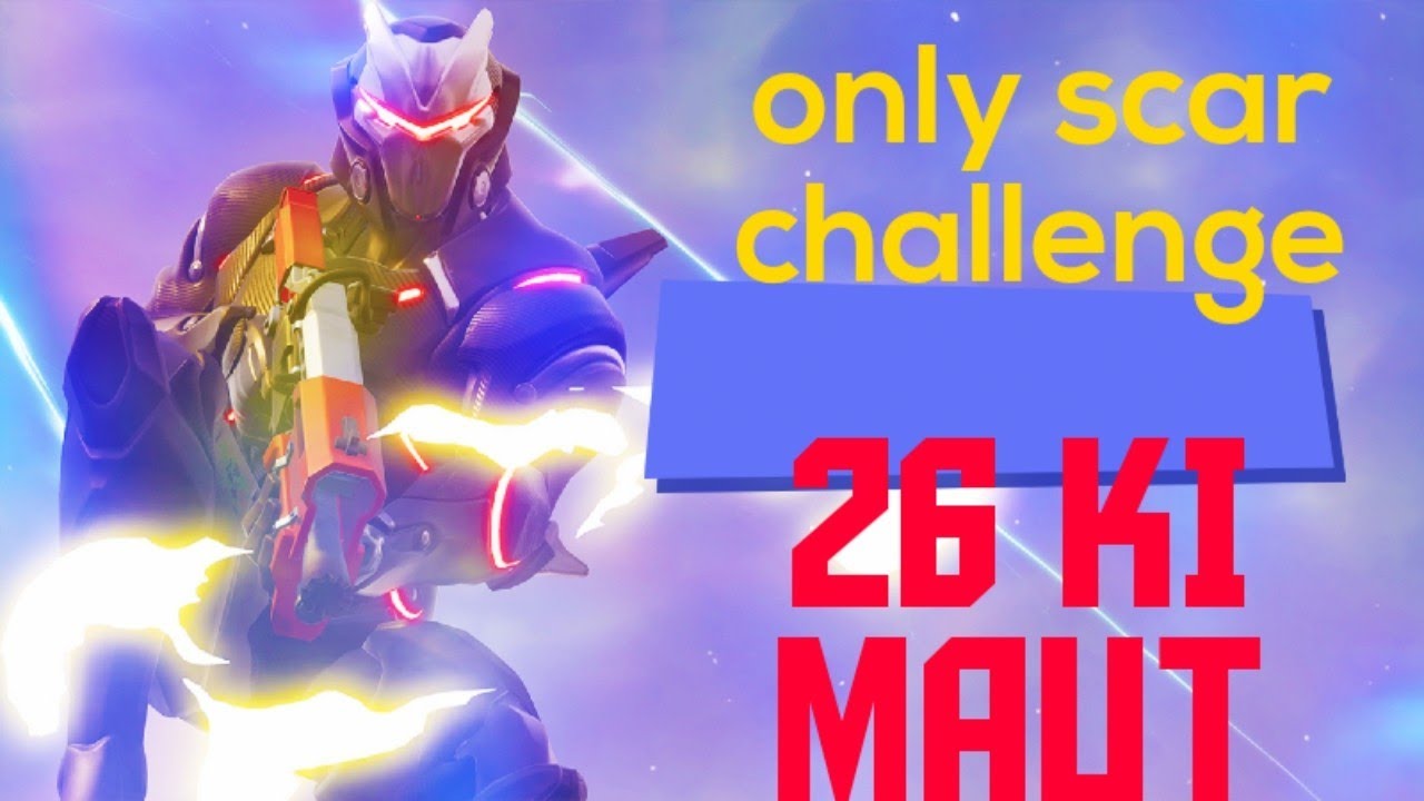 Only scar challenge in GARENA FREE FIRE BATTLEGROUND