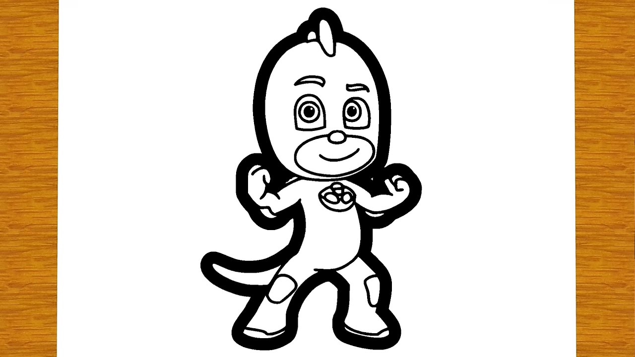 COMMENT DESSINER GLUGLU DE PYJAMASQUES | Dessins faciles