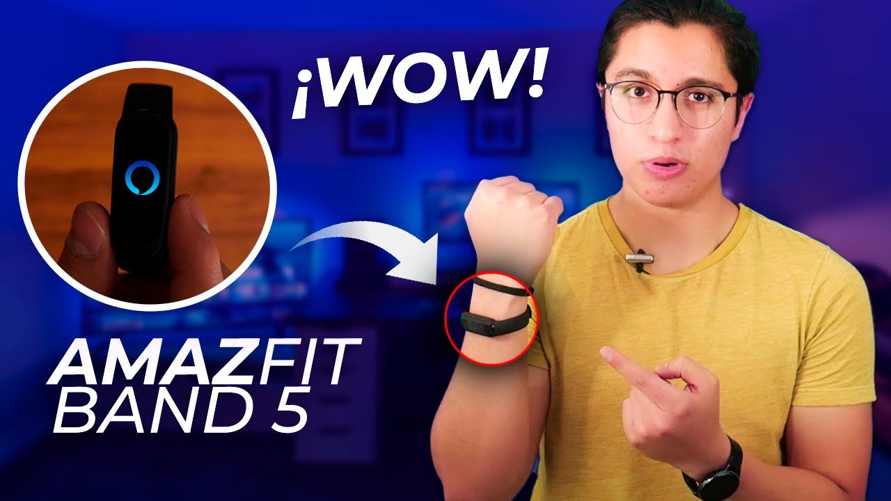 ¡SIMPLEMENTE WOW! XIAOMI AMAZFIT BAND 5 con ALEXA Y SpO2 en ESPAÑOL