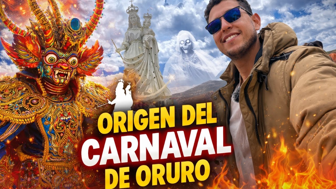 El ORIGEN del Carnaval de Oruro 🇧🇴 | Mitos, Tradiciones y la Virgen del Socavón
