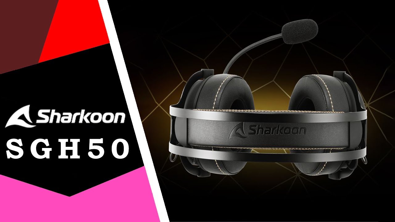 Sharkoon SGH50 🔈 Dobra cena i brzmienie ?! / Recenzja 4K