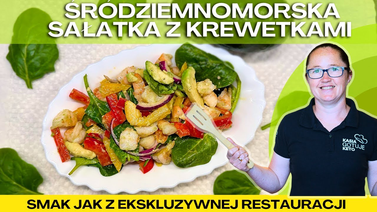 REWELACYJNA SAŁATKA Z KREWETKAMI!  🤯🍤