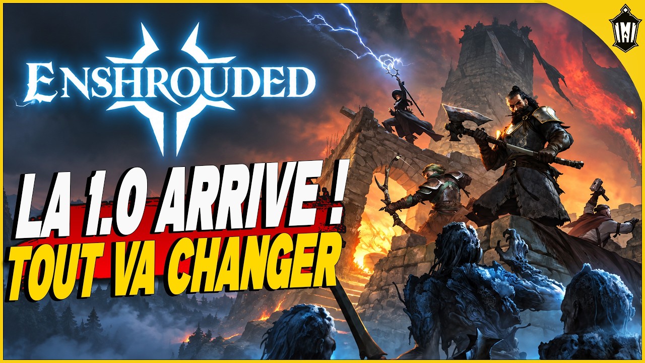 ENSHROUDED 1.0  la GROSSE mise &agrave; jour arrive ! INFO et nouveaut&eacute;s !