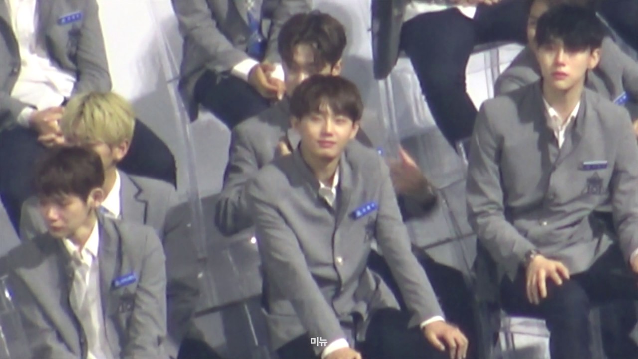 [직캠]170616 PRODUCE 101 김용국 JBJ / VCR 보면서 우는 ㅜㅜ