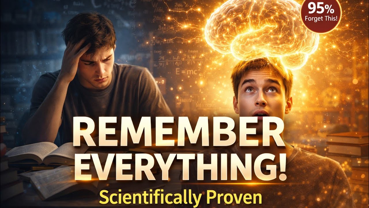 How to Remember Everything You Read | Scientifically Proven Memory Techniques #scientificjourney 