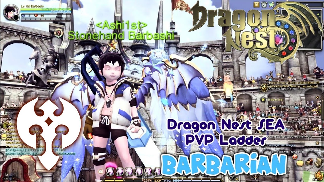 #861 Лестница PVP варвара ~ Dragon Nest SEA