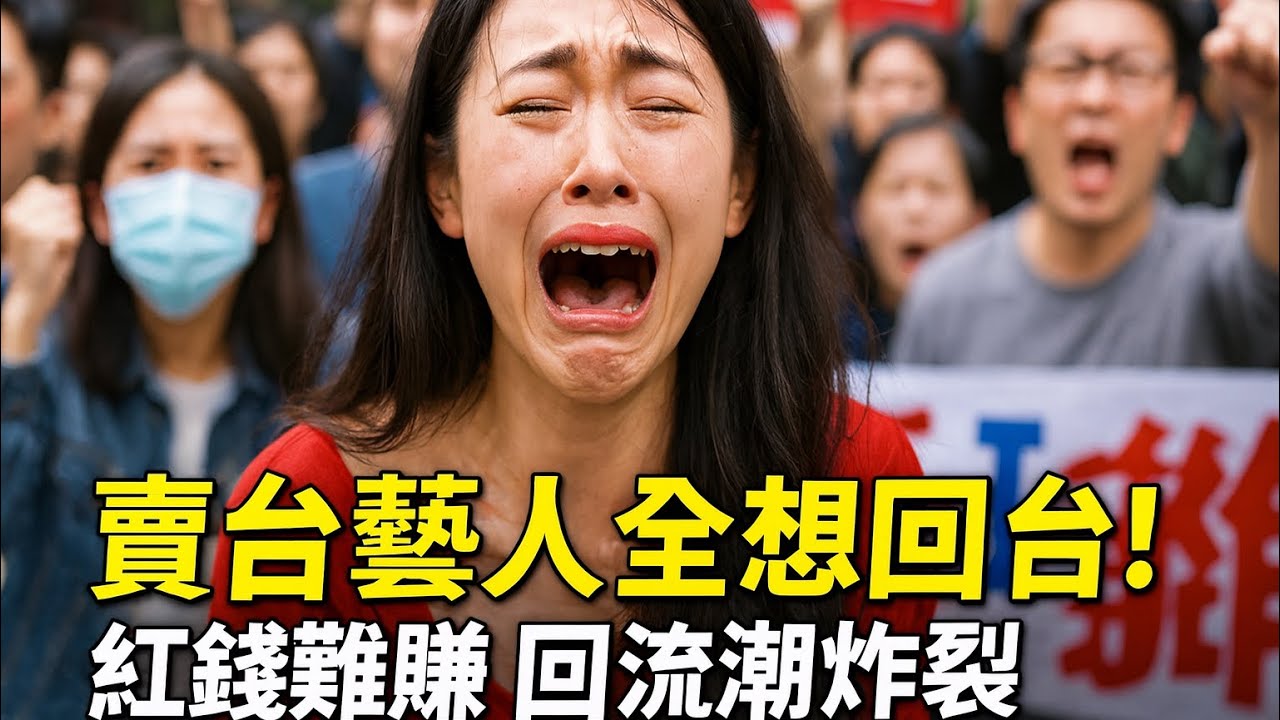 台灣藝人回流潮爆發！紅錢難賺想回家？小粉紅怒噴翻天：滾回去幹嘛！