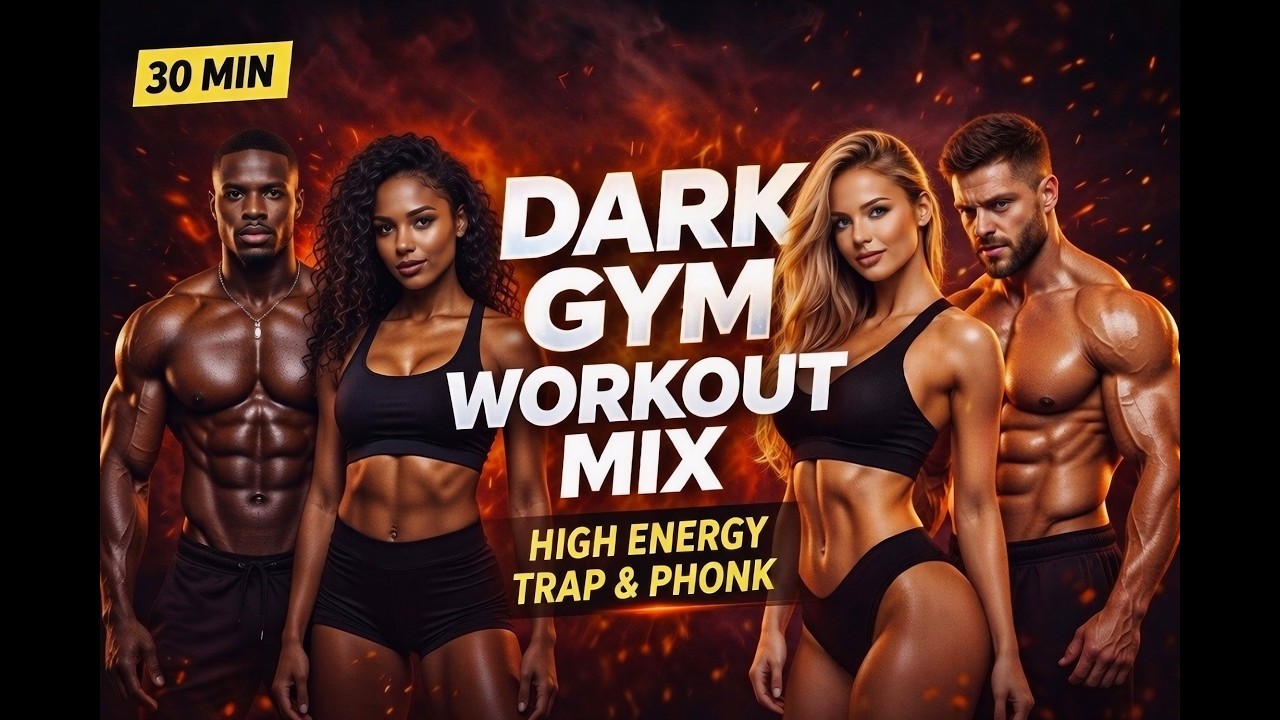 30 Min High Energy Gym Music 💥 Aggressive Workout Beats | No Lyrics