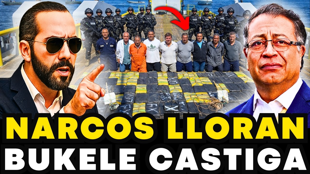💣 BUKELE LES TUMBA EL NEGOCIO MILLONARIO A NARCOS COLOMBIANOS EN EL SALVADOR