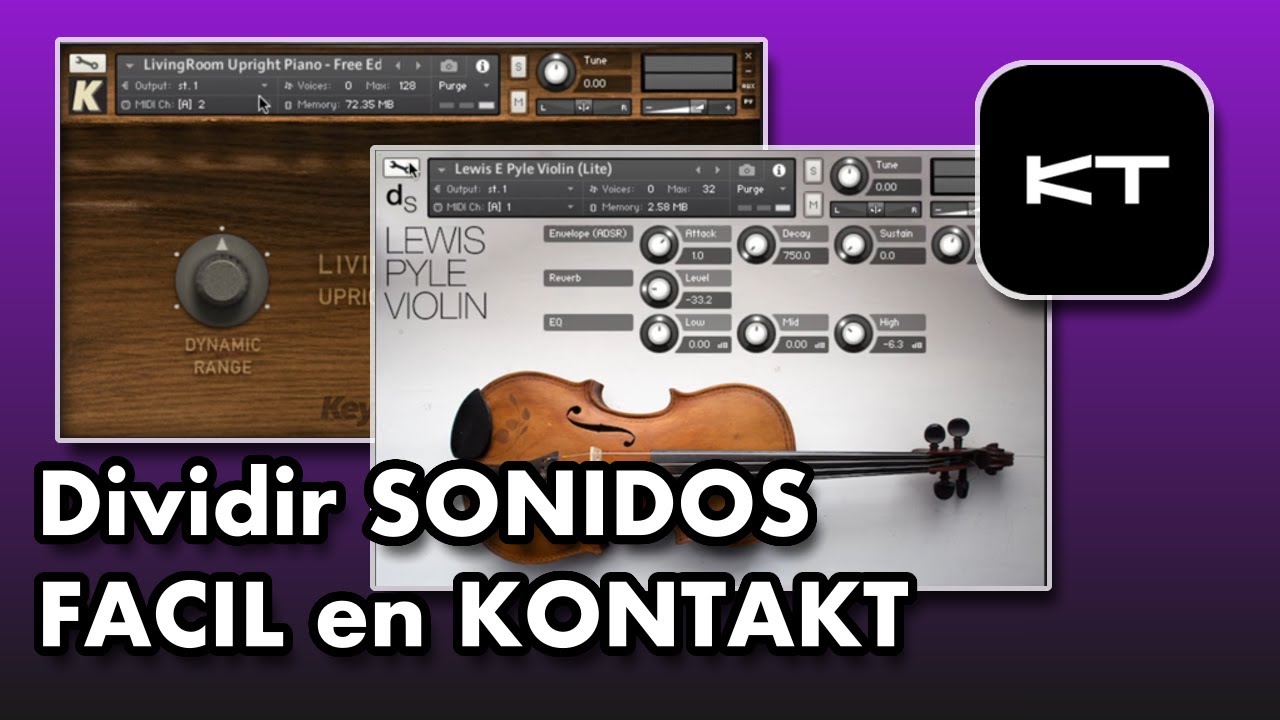 Dividir Sonidos FACIL en KONTAKT