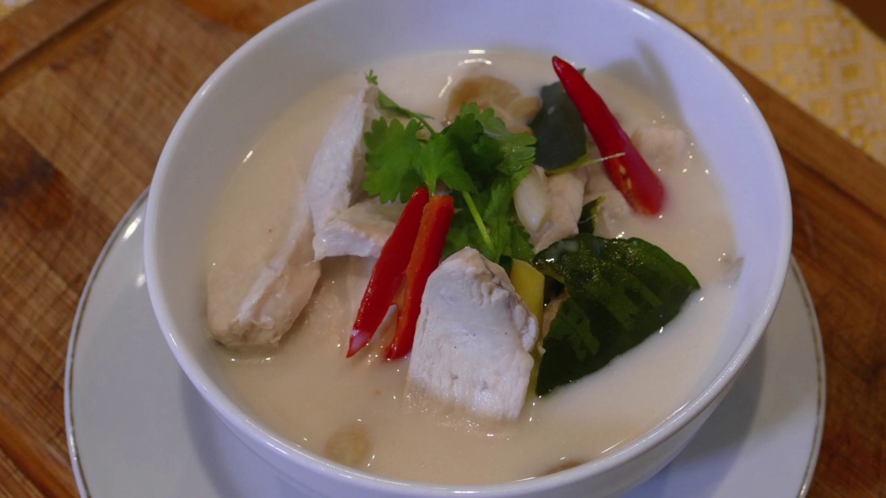 Tom Kha Gai - Thai Coconut Soup with Chicken