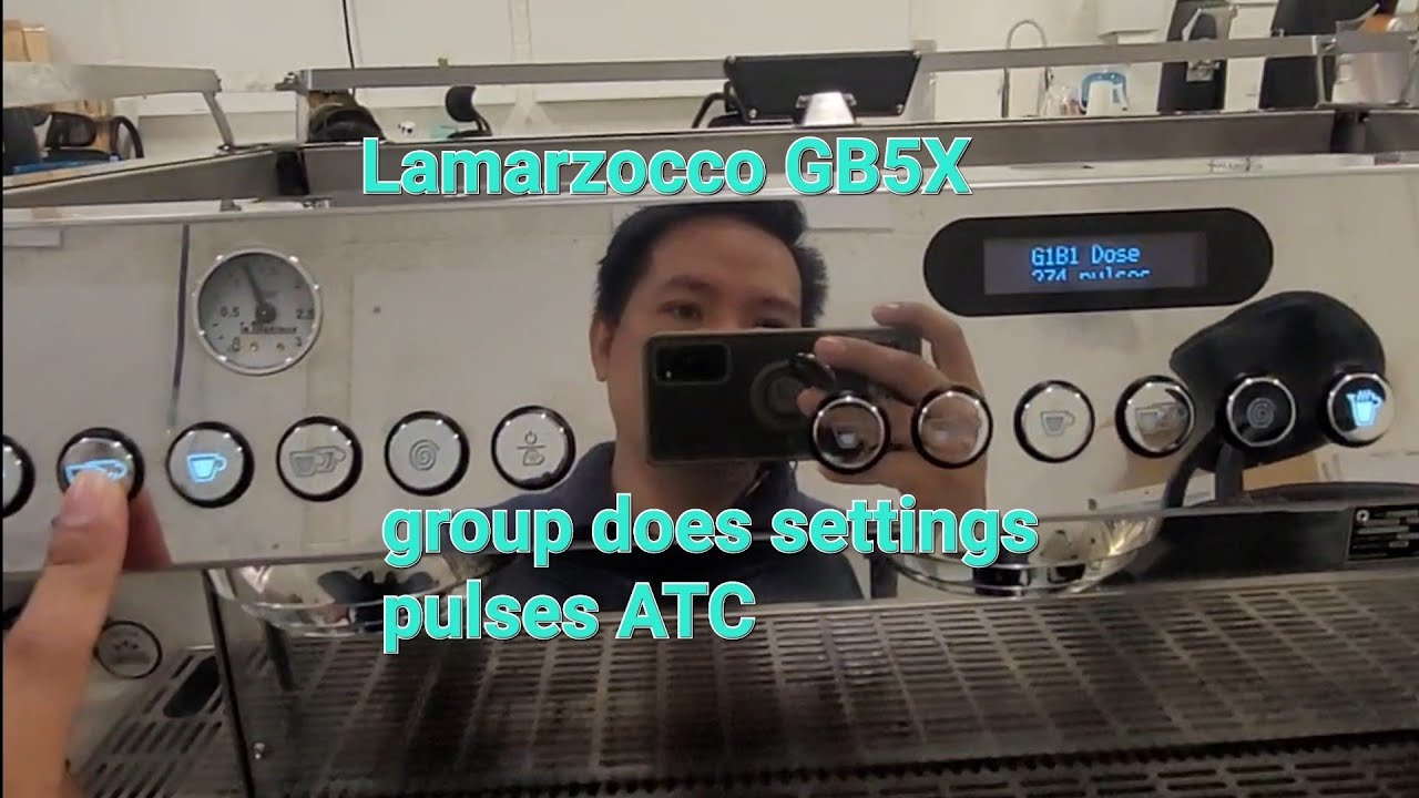 Lamarzocco GB5 X pulses settings  ATC.