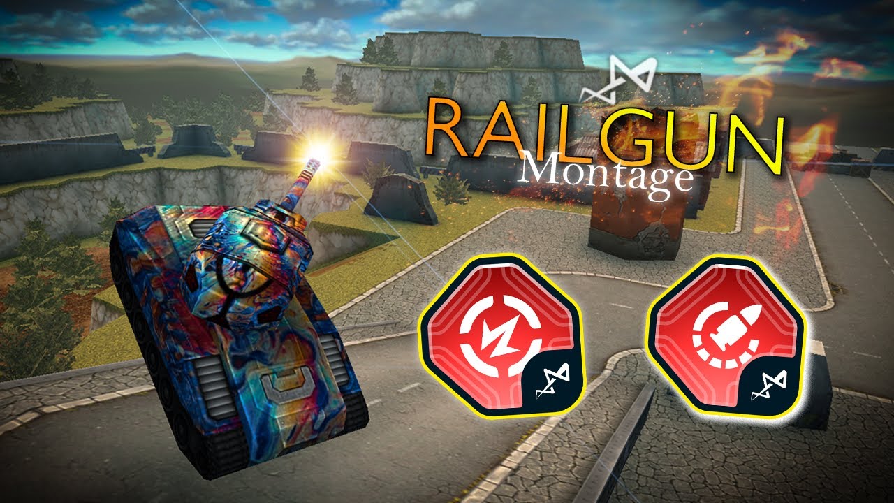 The BEST Railgun Clips You've EVER Seen - Tanki Online Highlights